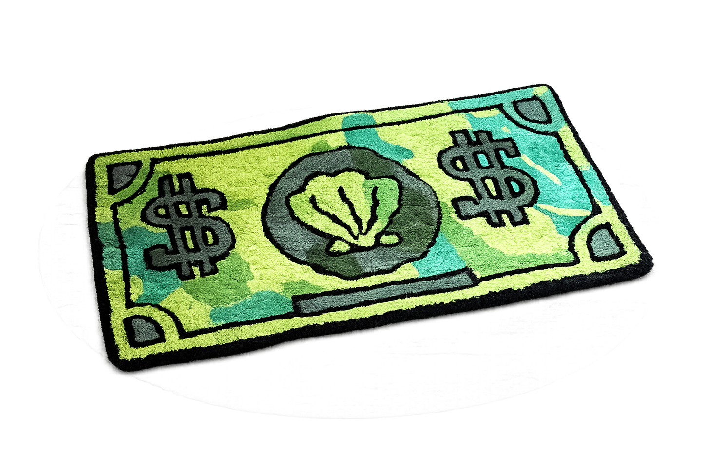 MoneyWave™ Plush Dollar Rug