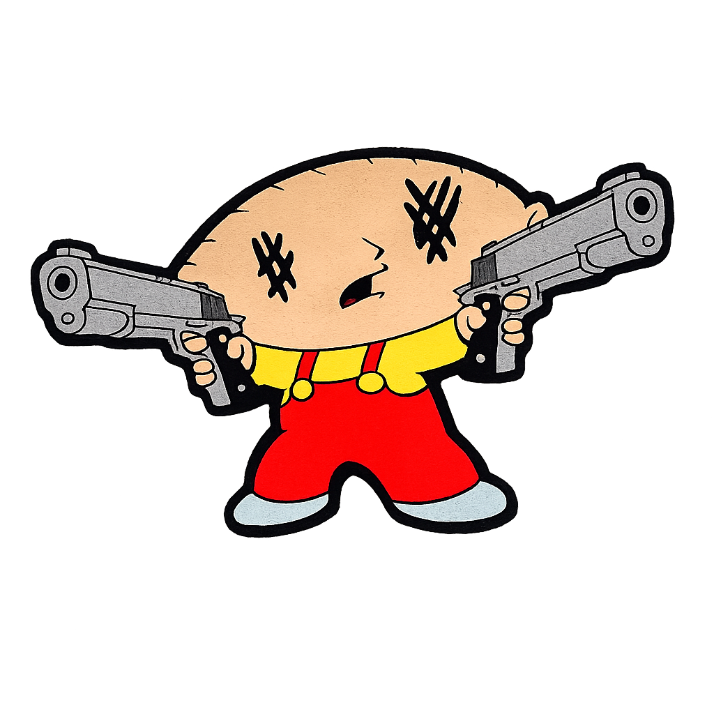 Stewie Dual Blaster Tufted Rug