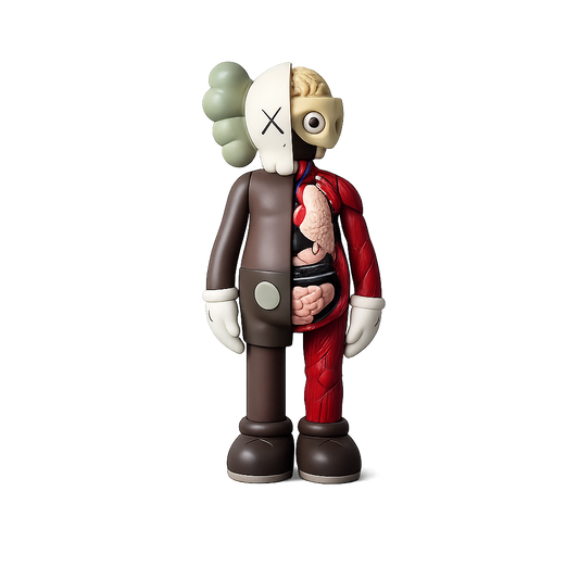Money Grip KAWS-Inspired Figure Decor